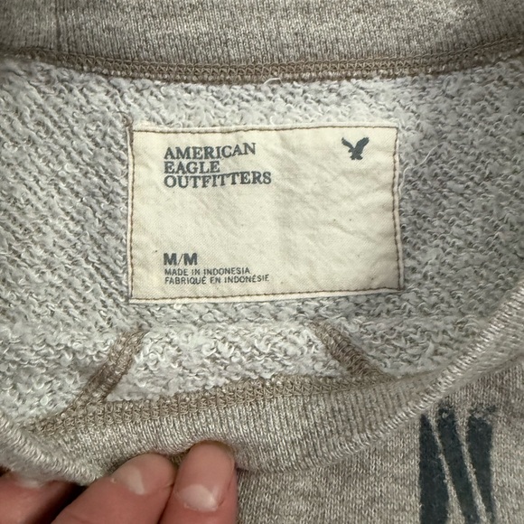 Gray Athletic Dept NYC Men's Sweatshirt from American Eagle - Picture 4 of 4